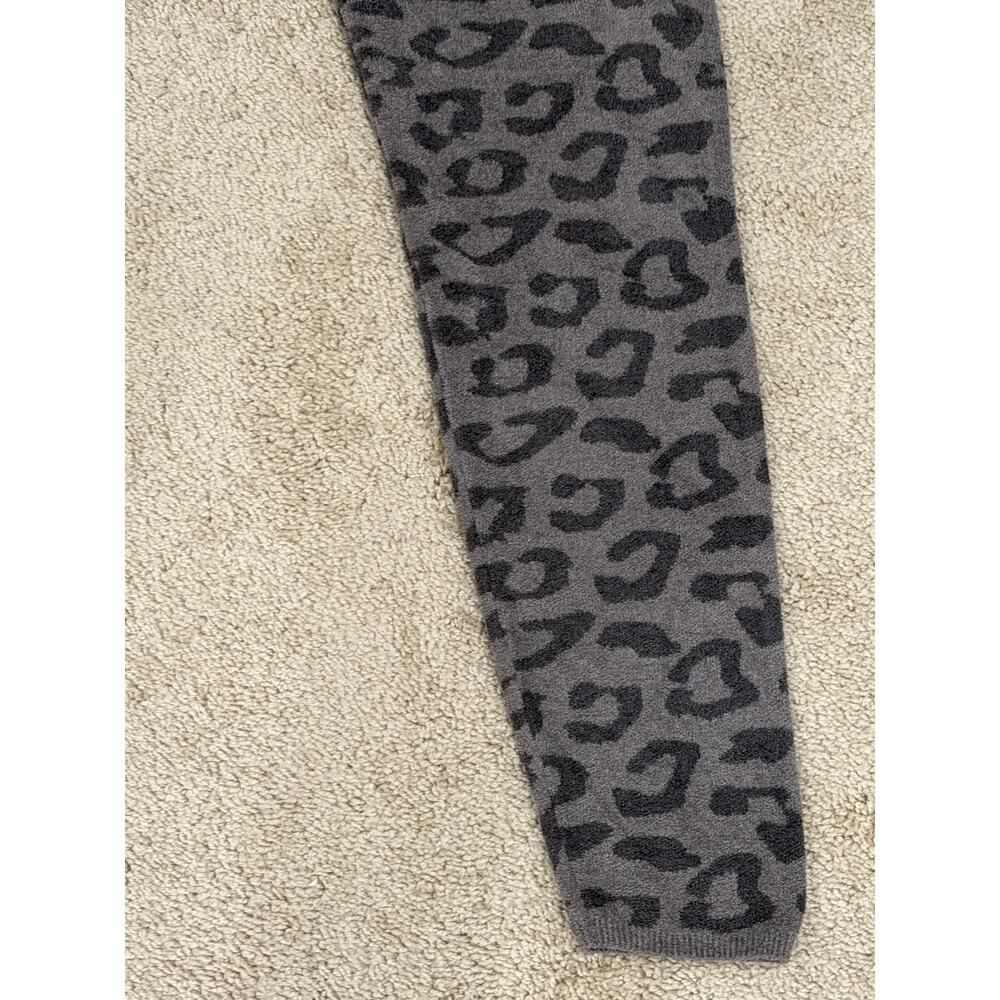 Barefoot Dreams CozyChic Ultra Lite Leopard Print Leggings Size L NWT - Picture 4 of 7